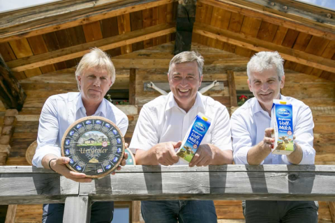 Tirol Milch PRESSEFAHRT auf die Tirol Milch Alm