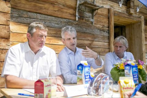 Tirol Milch PRESSEFAHRT auf die Tirol Milch Alm