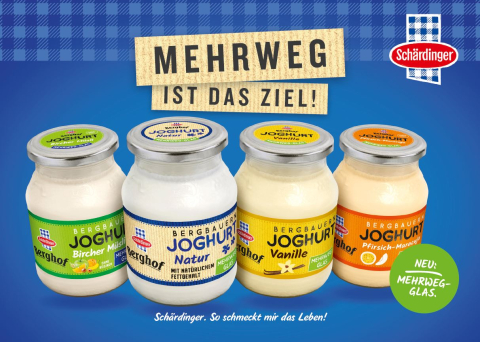 Joghurt im Mehrwegglas